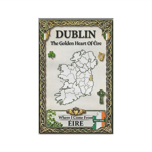 Irish , Dublin Tea Towel