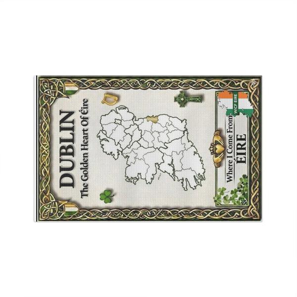 Irish , Dublin Tea Towel
